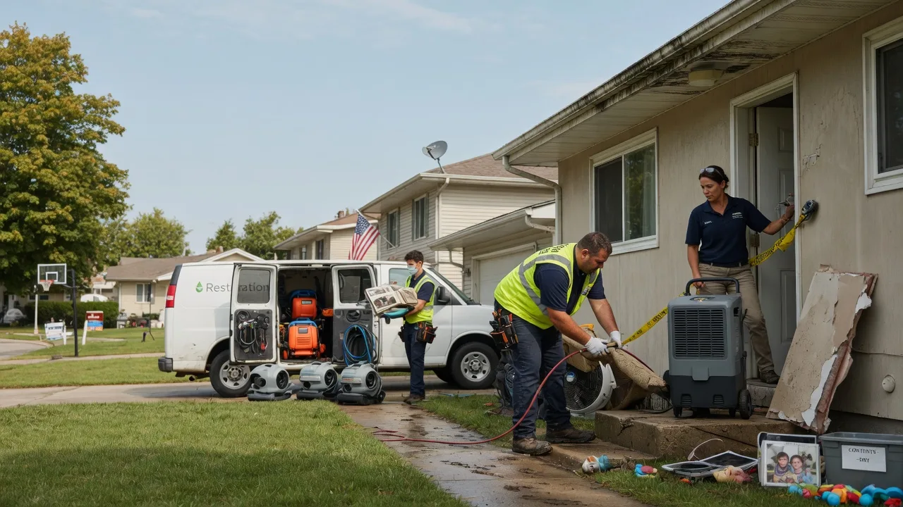 Water Damage Restoration in Crowder, OK near me